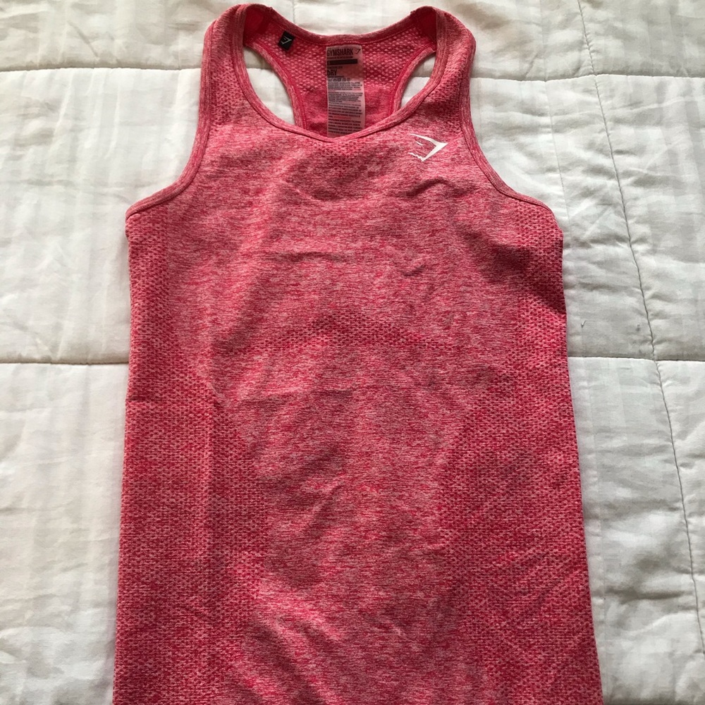 Gymshark pink tank top